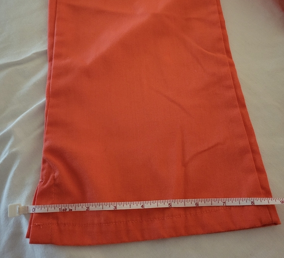 Uniform Advantage Large Orange Scrub Set. - Picture 3 of 7